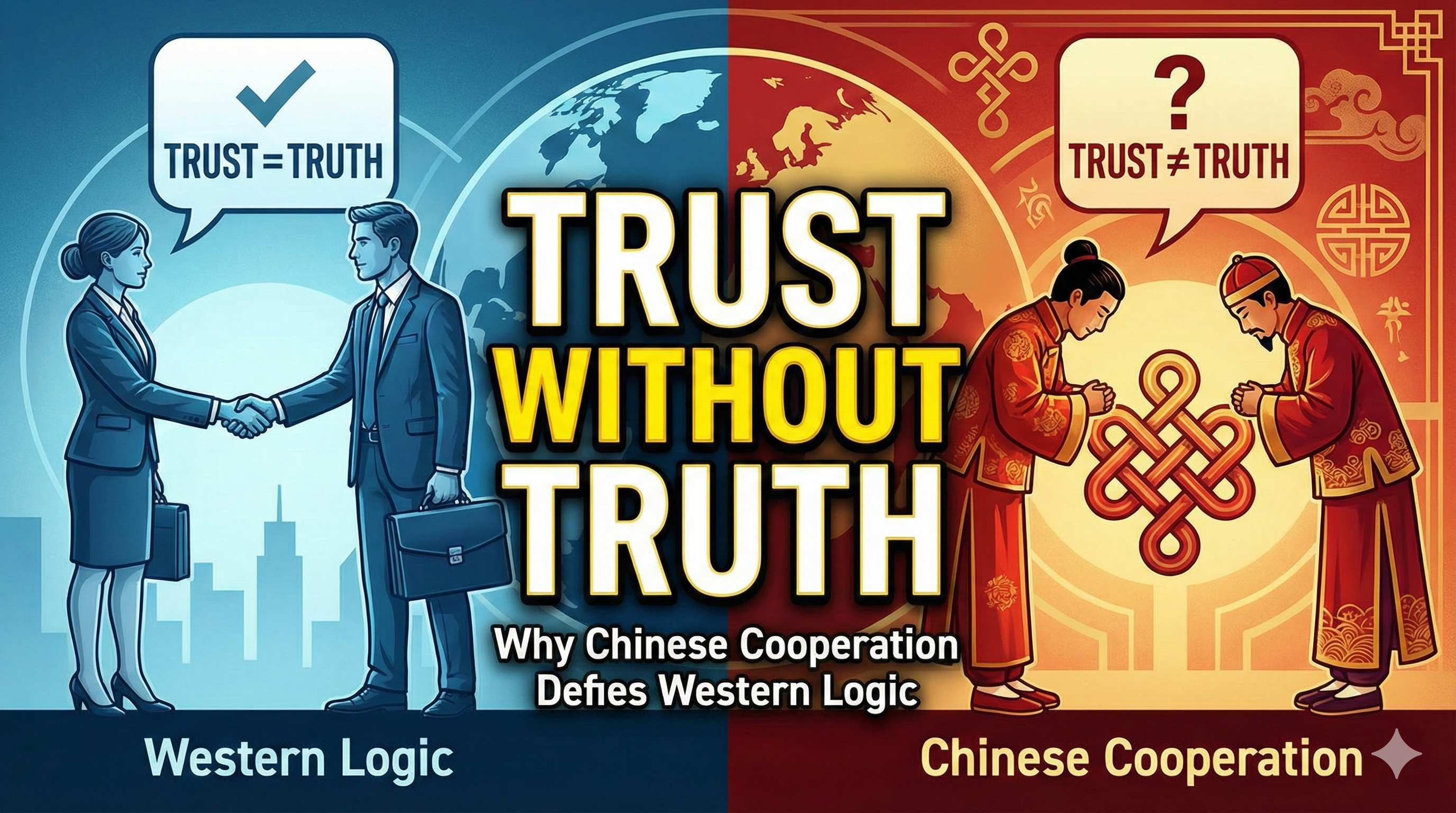 Trust Without Truth: Why Chinese Cooperation Defies Western Logic